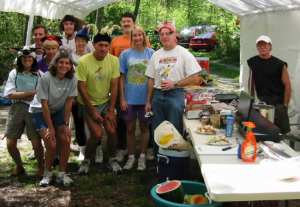 Gang at Gap Creek