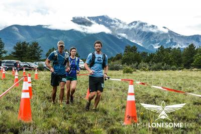 Finish - 2017 High Lonesome 100 Miler - Tom Simonds